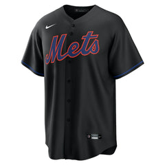 Francisco Lindor New York Mets Alternate Replica Jersey Black
