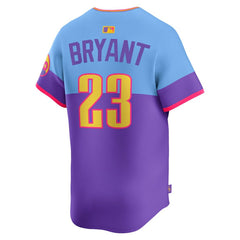 Kris Bryant Colorado Rockies 2025 City Connect Limited Player Jersey Purple/Light Blue