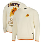 Phoenix Suns The Wild Collective Unisex Jacquard Knit Pullover Sweater - Cream on sale