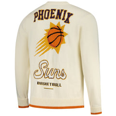 Phoenix Suns The Wild Collective Unisex Jacquard Knit Pullover Sweater - Cream on sale