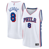 Paul George Philadelphia 76ers Fast Break Replica Player Jersey - Association Edition - White discount