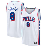 Paul George Philadelphia 76ers Youth Fast Break Replica Player Jersey - Association Edition - White sale