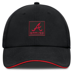 Atlanta Braves Level Up Driver Adjustable Hat Black