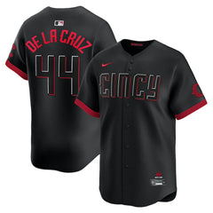 Elly De La Cruz Cincinnati Reds City Connect Limited Jersey Black