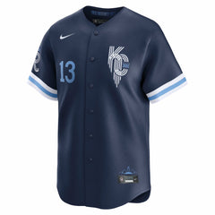 Salvador Perez Kansas City Royals City Connect Limited Jersey Navy