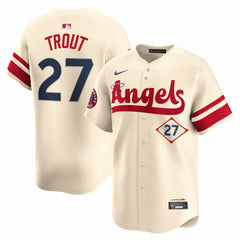 Mike Trout Los Angeles Angels City Connect Limited Jersey Natural