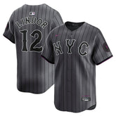 Francisco Lindor New York Mets City Connect Limited Jersey Gray