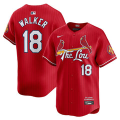Jordan Walker St. Louis Cardinals City Connect Limited Jersey Red