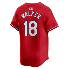 Jordan Walker St. Louis Cardinals City Connect Limited Jersey Red