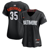 Adley Rutschman Baltimore Orioles Women's City Connect Limited Jersey - Black