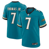 Brian Thomas Jr. Jacksonville Jaguars Alternate Game Jersey - Teal sale