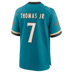 Brian Thomas Jr. Jacksonville Jaguars Alternate Game Jersey - Teal sale