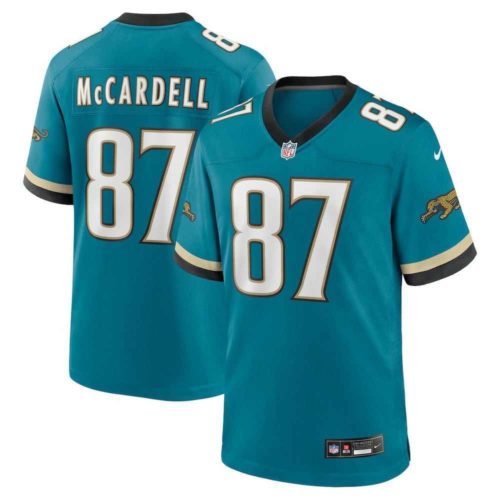 Keenan McCardell Jacksonville Jaguars Retired Player Alternate Game Jersey - Teal sale