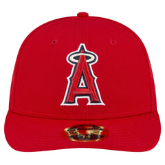 Los Angeles Angels Game Authentic Collection On-Field Low Profile 59FIFTY Fitted Hat Red