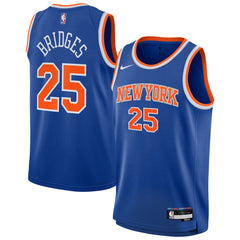 Mikal Bridges New York Knicks Youth Swingman Jersey - Icon Edition - Blue outlet