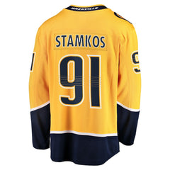 Steven Stamkos Nashville Predators Fanatics Home Premier Breakaway Player Jersey - Gold Jerseys
