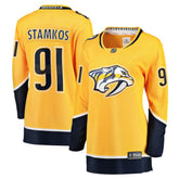 Steven Stamkos Nashville Predators Fanatics Women's Home Premier Breakaway Player Jersey Breakaway Jersey - Gold Jerseys