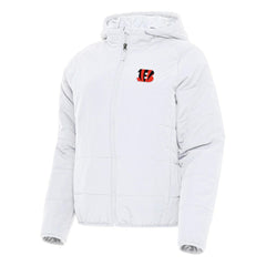 Cincinnati Bengals Antigua Women's Universe Full-Zip Hoodie Jacket - White cheap
