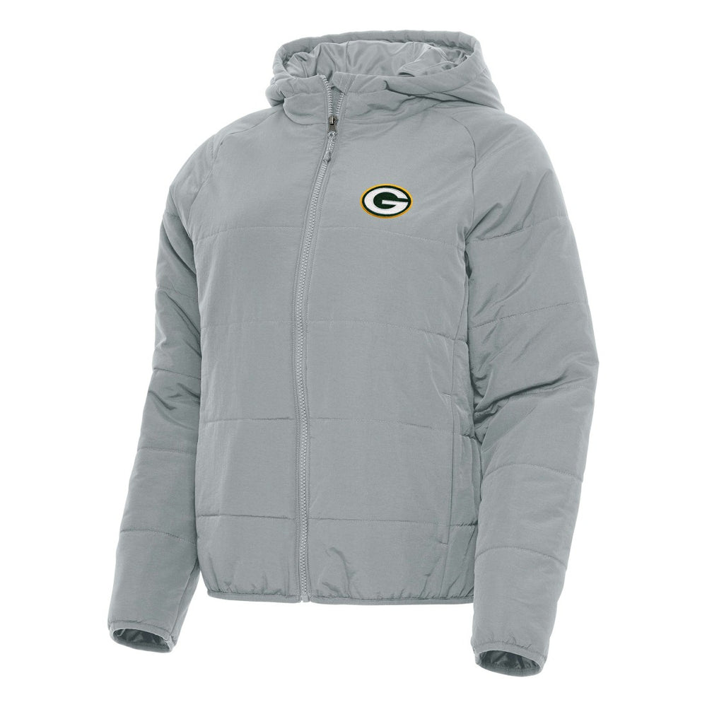 Green Bay Packers Antigua Women's Universe Full-Zip Hoodie Jacket - Gray discount