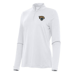 Jacksonville Jaguars Antigua Women's Reprocess Quarter-Zip Top - White cheap