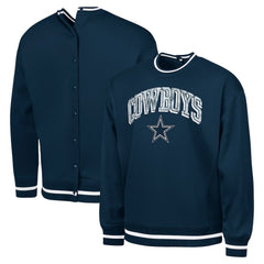 Dallas Cowboys G-III Sports by Carl Banks Adaptive Blocker Fleece Pullover Sweatshirt - Navy online