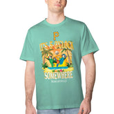 Pittsburgh Pirates Margaritaville Five O'Clock Graphic T-Shirt Mint