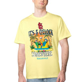 St. Louis Cardinals Margaritaville Five O'Clock Graphic T-Shirt Yellow