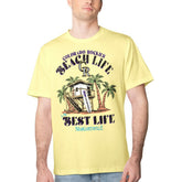 Colorado Rockies Margaritaville Beach Hut Graphic T-Shirt Yellow