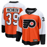 Matvei Michkov Philadelphia Flyers Fanatics Home Premier Breakaway Player Jersey - Orange Jerseys