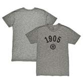 Chelsea 1863FC Established Year Vintage Tri-Blend T-Shirt on sale - Heather Gray