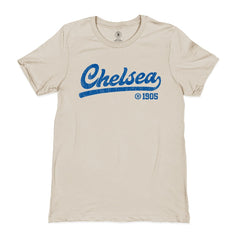 Chelsea 1863FC Script T-Shirt - Tan outlet