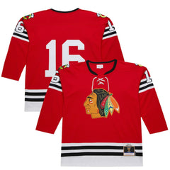 Bobby Hull Chicago Blackhawks 1960-61 Power Play Jersey - Scarlet Jerseys