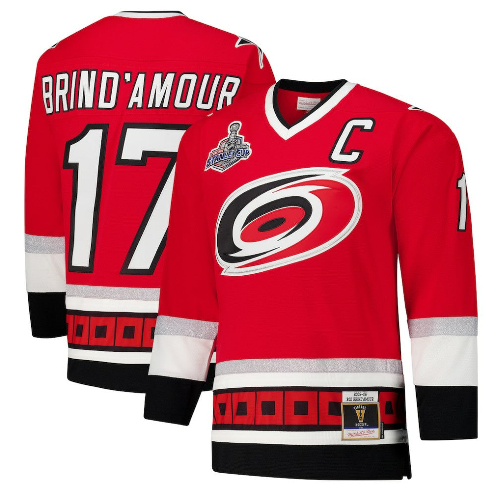 Rod Brind'Amour Carolina Hurricanes 2005-06 Power Play Jersey - Red Jerseys