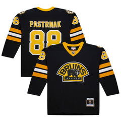 David Pastrnak Boston Bruins 2014-15 Power Play Jersey - Black Jerseys