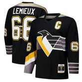 Mario Lemieux Pittsburgh Penguins 1996-97 Power Play Jersey - Black Jerseys