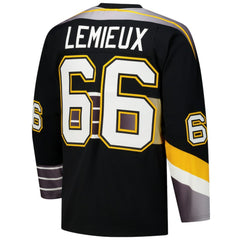 Mario Lemieux Pittsburgh Penguins 1996-97 Power Play Jersey - Black Jerseys