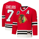 Chris Chelios Chicago Blackhawks 1991-92 Power Play Jersey - Red Jerseys