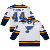 Chris Pronger St. Louis Blues 1999-00 Power Play Jersey - White Jerseys