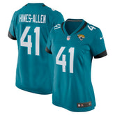 Josh Hines-Allen Jacksonville Jaguars Women's Player Game Jersey - Teal for sale