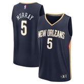 Dejounte Murray New Orleans Pelicans Fast Break Replica Player Jersey - Icon Edition - Navy outlet