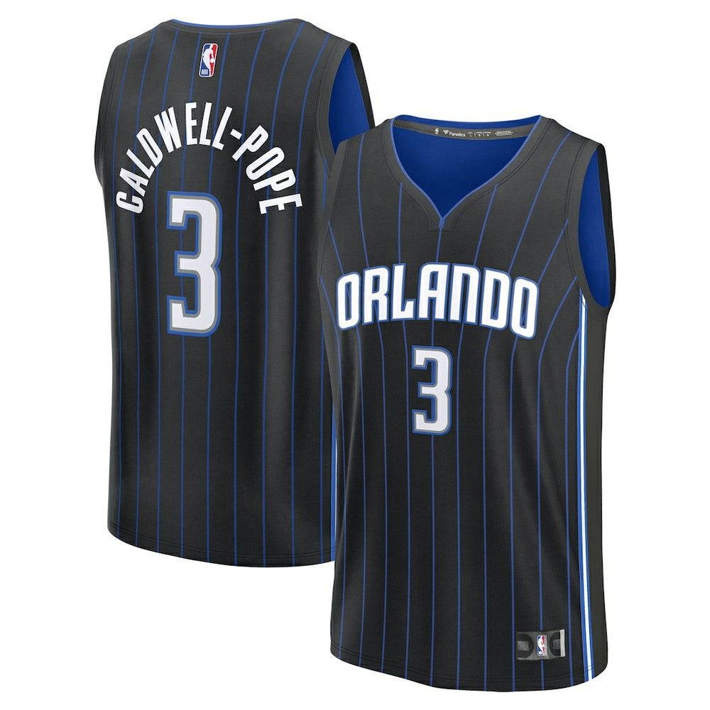 Kentavious Caldwell-Pope Orlando Magic Youth Fast Break Replica Player Jersey - Icon Edition - Black outlet