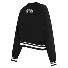 Houston Astros Pro Standard Women's Pearl Cropped Pullover Sweatshirt
Black