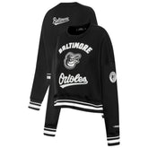 Baltimore Orioles Pro Standard Women's Pearl Cropped Pullover Sweatshirt
Black