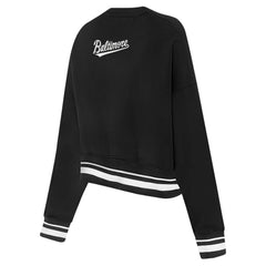 Baltimore Orioles Pro Standard Women's Pearl Cropped Pullover Sweatshirt
Black