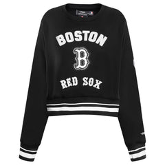 Boston Red Sox Pro Standard Women's Pearl Cropped Pullover Sweatshirt
Black