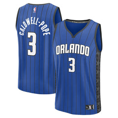 Kentavious Caldwell-Pope Orlando Magic Fast Break Replica Player Jersey - Statement Edition - Blue discount