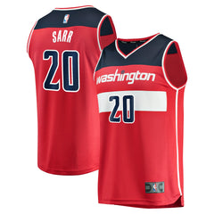 Alexandre Sarr Washington Wizards Fast Break Replica Player Jersey - Icon Edition - Red on sale