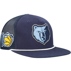 Memphis Grizzlies Roper Trucker Snapback Hat - Navy outlet