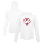 Washington Nationals Levelwear Anthem Home Field Pullover Hoodie White