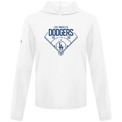 Los Angeles Dodgers Levelwear Anthem Home Field Pullover Hoodie White